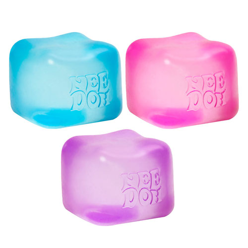 Image 1 of 13.. NeeDoh Nice Cube Squeeze Toy - Assorted Colours - 1 Pack