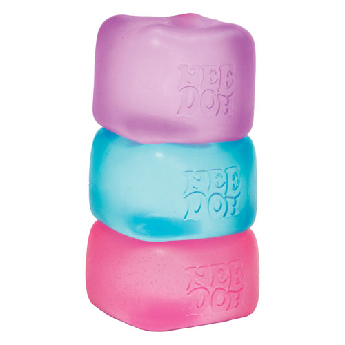 NeeDoh Nice Cube Squeeze Toy - Assorted Colours - 1 Pack