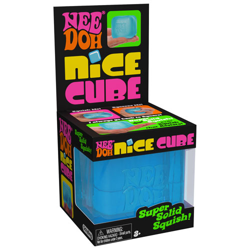 NeeDoh Nice Cube Squeeze Toy - Assorted Colours - 1 Pack