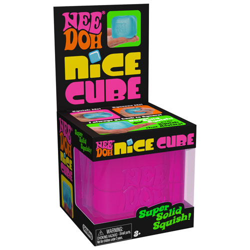NeeDoh Nice Cube Squeeze Toy - Assorted Colours - 1 Pack