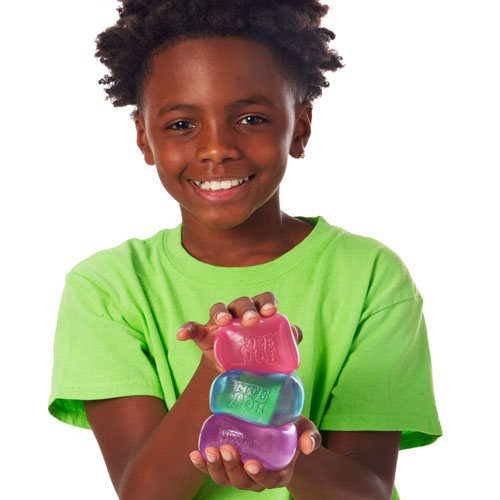 NeeDoh Nice Cube Squeeze Toy - Assorted Colours - 1 Pack