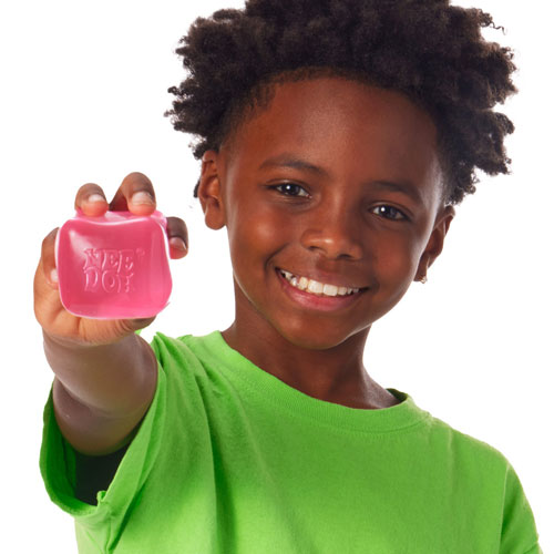NeeDoh Nice Cube Squeeze Toy - Assorted Colours - 1 Pack