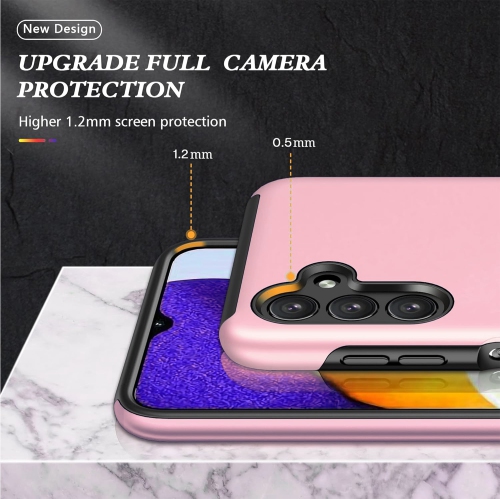 Étui rigide à anneau torsadé XCRS pour Galaxy A16 de Samsung – Couvercle de béquille à anneau magnétique intégré