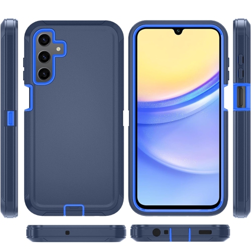 XCRS Heavy Duty Triple Layer Defender Cover with Shockproof Protection Case for Samsung Galaxy A16
