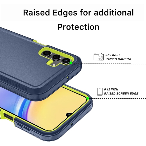 Étui Defender triple couche robuste XCRS avec protection antichoc pour Galaxy A16 de Samsung