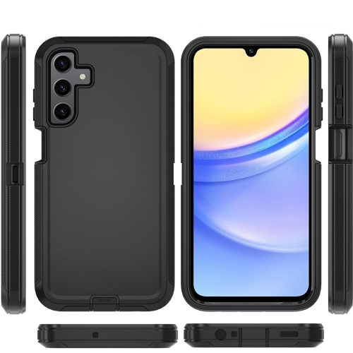 Étui Defender triple couche robuste XCRS avec protection antichoc pour Galaxy A16 de Samsung