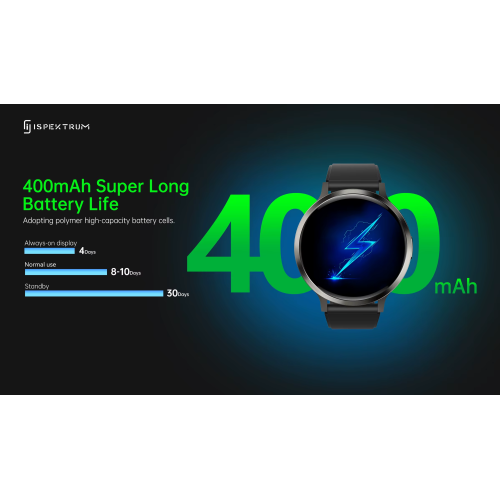 IS90 Zenith Smart Watch for Men 1.7" AMOELD Display BT Call & Text Waterproof Multiple Sports Modes Heart Rate Monitor Fitness Tracker smartwatch for