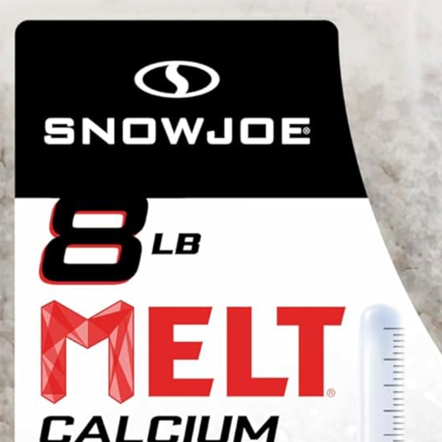 Snow Joe Melt Calcium Chloride Pellets Ice Melter Ice and Snow Melt, 8 Lb, White