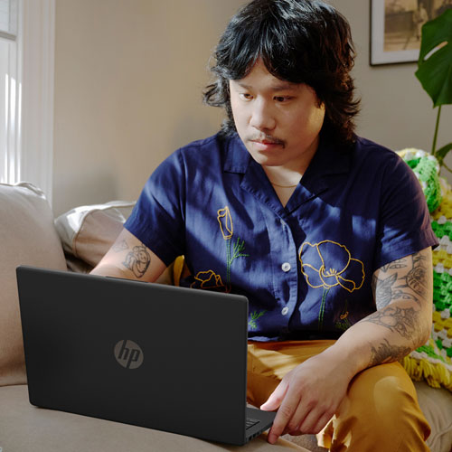 HP 14" Laptop - Jet Black