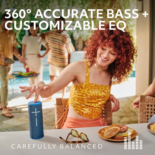 Ultimate Ears BOOM 4 Waterproof Bluetooth Wireless Speaker - Active Black