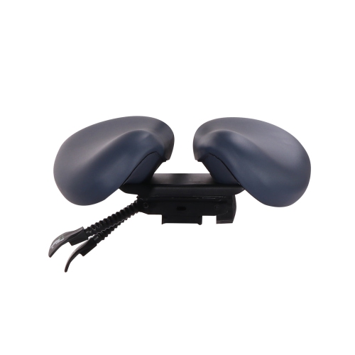 Master Massage Berkeley Ergonomic Saddle Stool -Two Part Seat Stool Saddle Posture Correction Chair Seat with Backrest and Adjustable Title Angle and