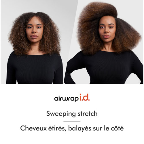 Séchoir coiffant Airwrap i.d. de Dyson - Cheveux bouclés et en spirales - Édition spéciale - Jaspe prune