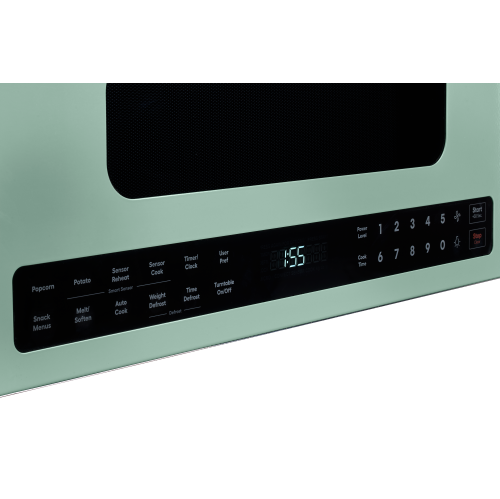 Unique Appliances - 30" Classic Retro Over-the-Range Microwave - Summer Mint Green