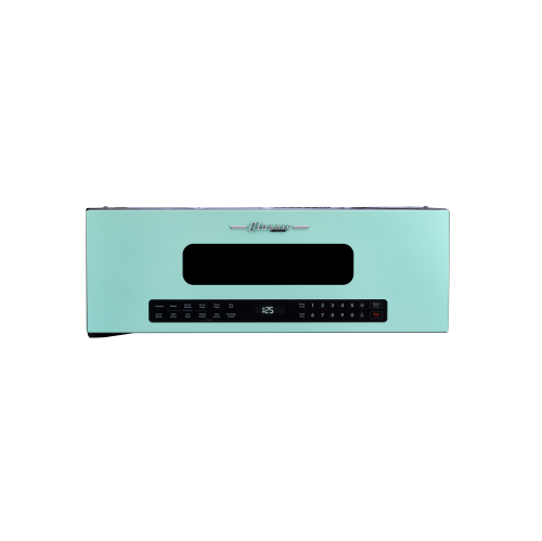 Unique Appliances - 30" Classic Retro Over-the-Range Microwave - Ocean Mist Turquoise