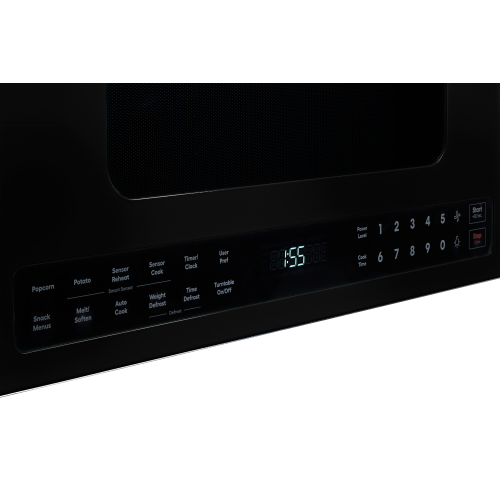 Unique Appliances - 30" Classic Retro Over-the-Range Microwave - Midnight Black