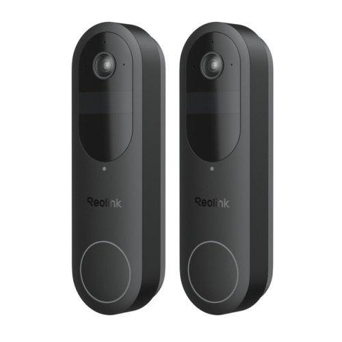 Reolink Wireless 2K Battery Video Doorbell Camera, 2.4/5 GHz WiFi, Person/Vehicle/Package Detection