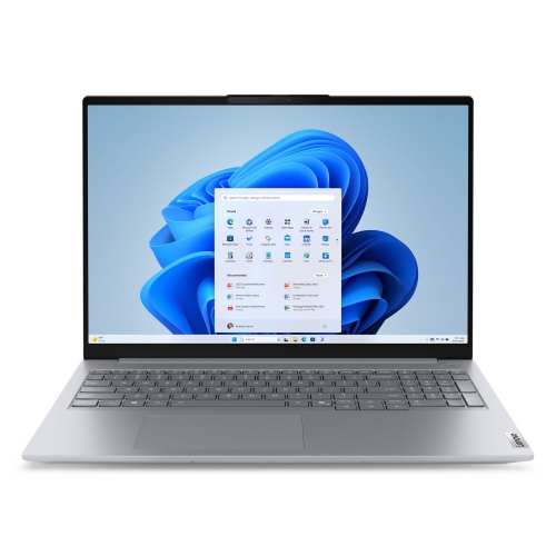 Image 1 of 7.. Lenovo ThinkBook 16 Gen 8 Intel Laptop, 16" IPS 60Hz, Intel Core 7 240H, 16GB, 512GB SSD