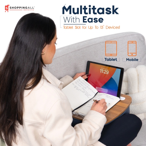 SHOPPINGALL Lap Desk Beanbag Book Holder Cushion Pillow Stand - SA-LDB