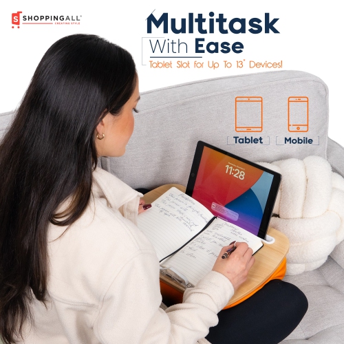 Coussin/support à oreiller pour fauteuil poire Lap Desk de SHOPPINGALL - SA-LDB