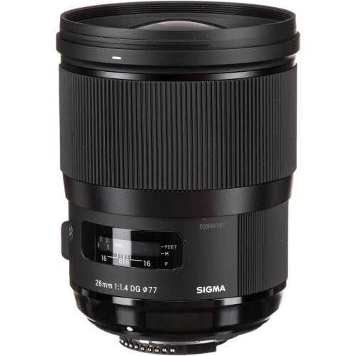 SIGMA  28MM F1.4 Dg Hsm/art Nikon Mount