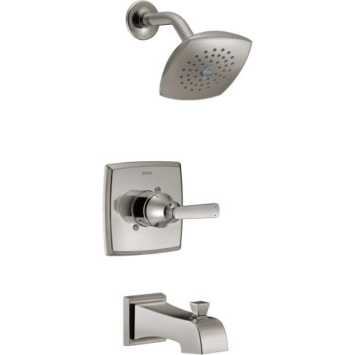 Delta Faucet Ashlyn 14 Series Single-Handle Tub and Shower Trim Kit, Shower Faucet with Single-Spray Touch
