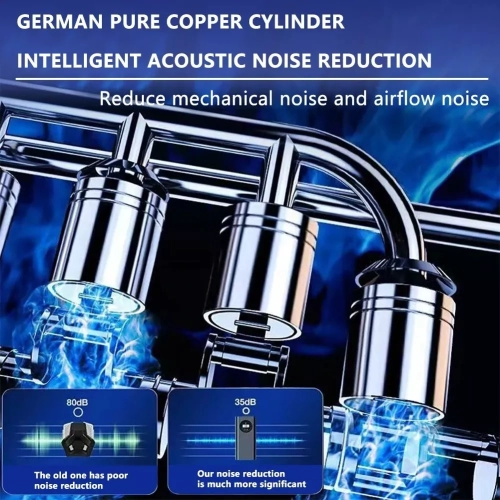 Electric Air Compressor Rechargeable High Precision Car Tyre Inflator LCD Wifi