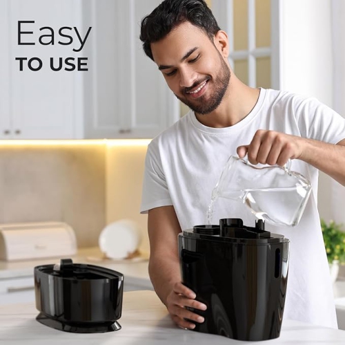 Everlasting Comfort 6L Ultrasonic Cool Mist Humidifier – Quiet, Filterless, Essential Oil Tray, 50-Hour Runtime. Ideal for Bedrooms and Nurseries.