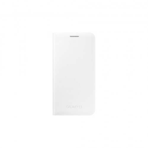 Samsung Galaxy E5 Flip Wallet-White