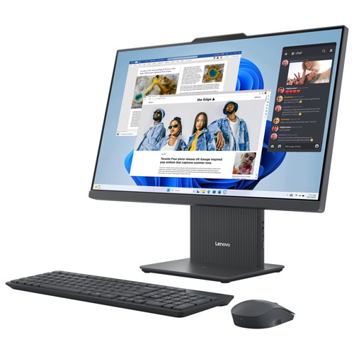 Lenovo IdeaCentre All-in-One PC - Luna Grey (AMD Ryzen 7 7735HS/16GB RAM/512GB SSD/Windows 11)