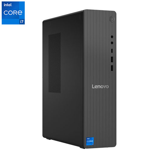 Ordinateur de bureau IdeaCentre Tower 8 Liter de Lenovo - Gris luna