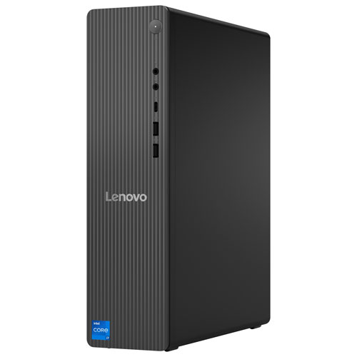 Ordinateur de bureau IdeaCentre Tower 8 Liter de Lenovo - Gris luna