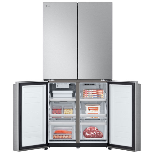 LG 33" 18.6 Cu. Ft. French Door Refrigerator - Stainless Steel