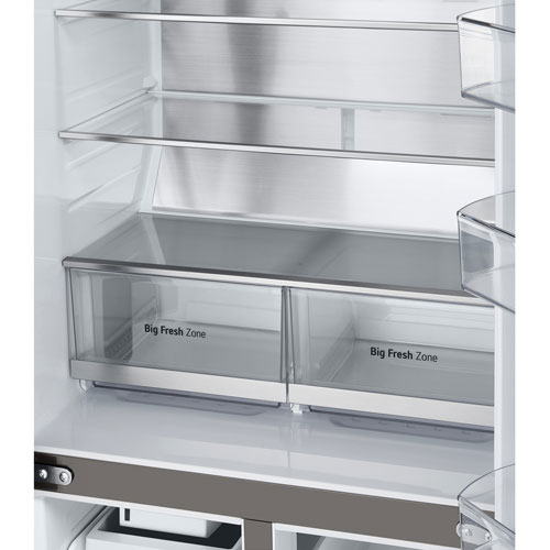 LG 33" 18.6 Cu. Ft. French Door Refrigerator - Stainless Steel