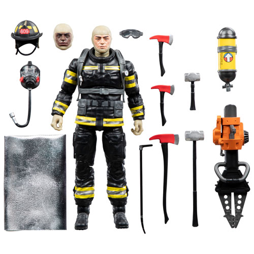 Hasbro G.I. Joe Classified Series Legacy Collection - Search & Rescue Firefighter Action Figure