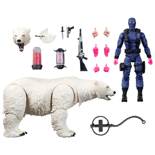 Hasbro G.I. Joe Classified Series - Snake Eyes & Polar Bear Action Figure