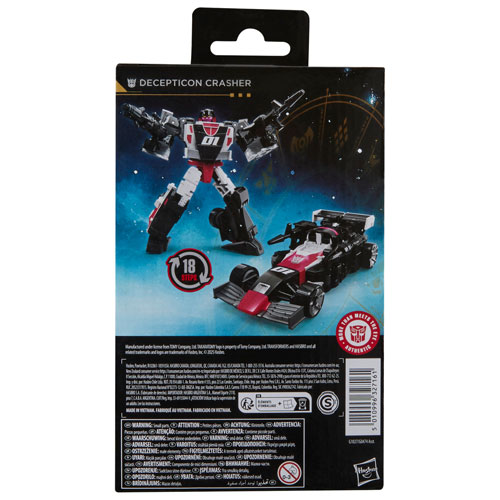 Hasbro Transformers Age of the Primes Deluxe Class - Decepticon Crasher Action Figure