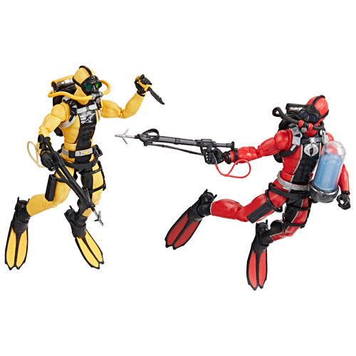 Hasbro G.I. Joe Classified Series - G.I. Joe Diver Vs. Cobra Diver Action Figures