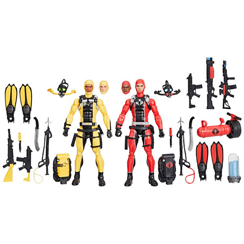 Hasbro G.I. Joe Classified Series - G.I. Joe Diver Vs. Cobra Diver Action Figures