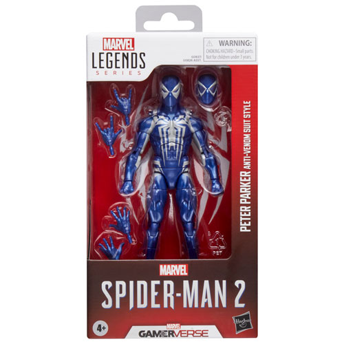 Hasbro Marvel Legends Series: Spider-Man 2 Gamerverse Peter Parker Anti-Venom Suit Style Action Figure