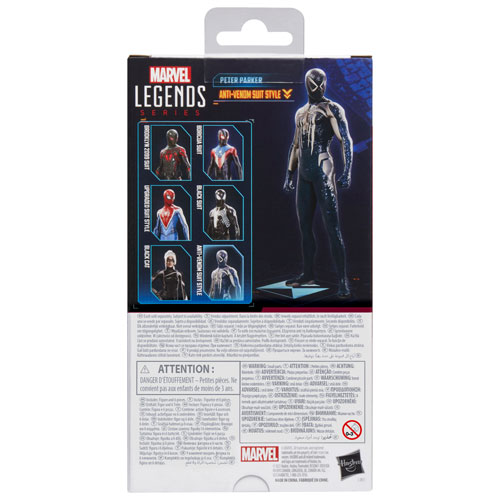 Hasbro Marvel Legends Series: Spider-Man 2 Gamerverse Peter Parker Anti-Venom Suit Style Action Figure