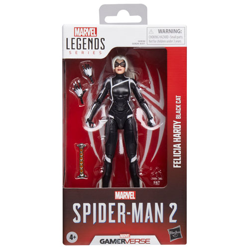 Hasbro Marvel Legends Series: Spider-Man 2 Gamerverse Felicia Hardy Black Cat Action Figure