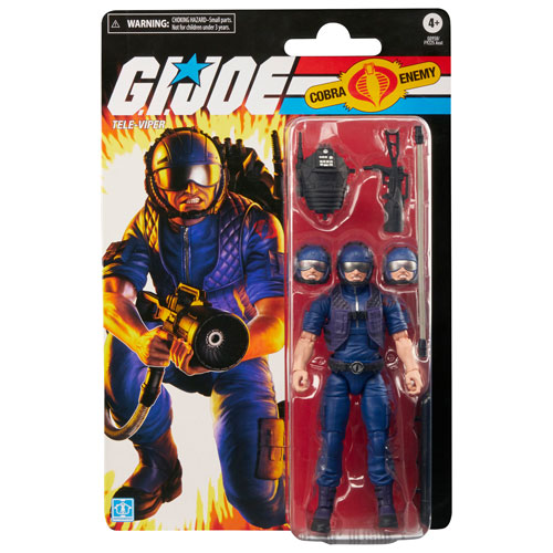 Hasbro G.I. Joe Classified Series - Retro Cardback Tele-Viper Action Figure