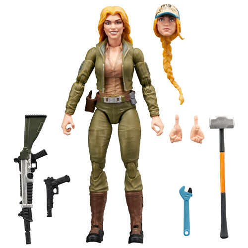 Hasbro G.I. Joe Classified Series - Retro Cardback Courtney "Cover Girl" Krieger Action Figure