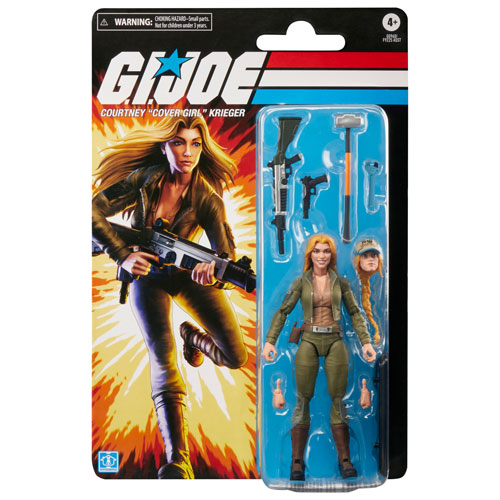 Hasbro G.I. Joe Classified Series - Retro Cardback Courtney "Cover Girl" Krieger Action Figure