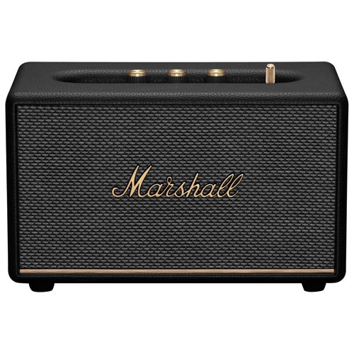 Haut-parleur sans fil Bluetooth Acton III de Marshall pour la maison - Noir