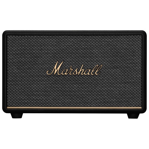 Haut-parleur sans fil Bluetooth Acton III de Marshall pour la maison - Noir