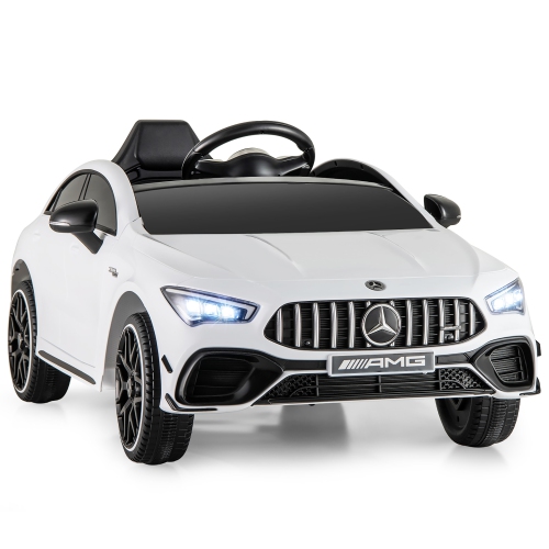 Gymax 12V Kids Ride on Car w/Remote Rocking Function Transport Wheels Lights & Music