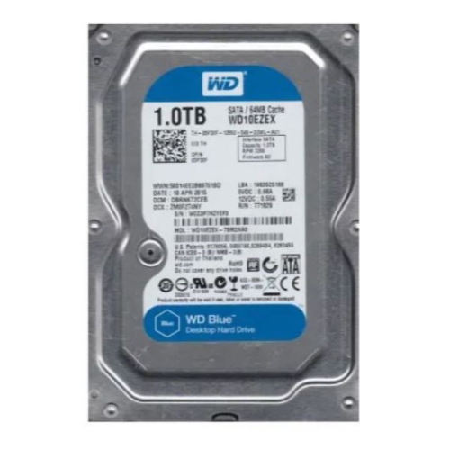 Disque dur SATA PC-HA500 de 7200 3,5&nbsp;po de 6 Gb/s 1&nbsp;To bleu de Western Digital, WD10EZEX