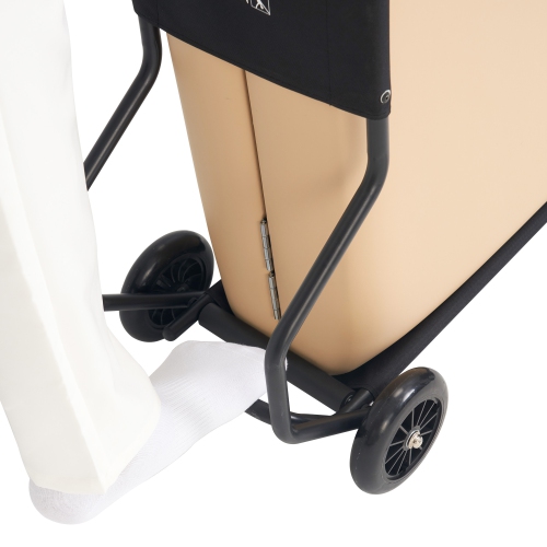 Master Massage Universal Foldable Massage Table Cart for Portable Massage Beds- Lightweight Massage Table Folding Travel Skate with Large Rubber