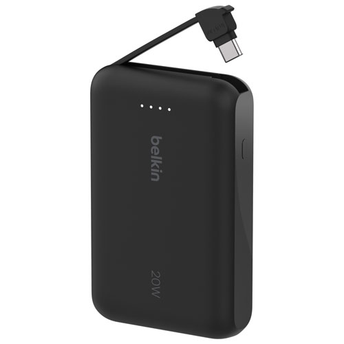Belkin BoostCharge 10000 mAh USB-C Power Bank - Black